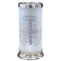 Cúpula De Vidro São Bento Porta Vela Jateado Cúpula De Vidro São Bento Porta Vela Jateado