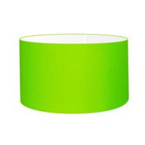 Cúpula em tecido cilíndrica abajur luminária cp-4189 50x30cm verde limão