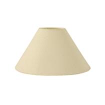 Cúpula em tecido cone abajur luminária cp-4078 25/40x15cm algodão crú Cúpula em tecido cone abajur luminária cp-4078 25/40x15cm algodão crú