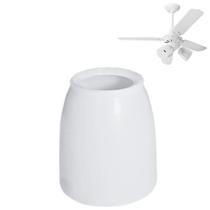 Cúpula Globo Luminária De Ventilador Teto Pvc Lorensid Rubi