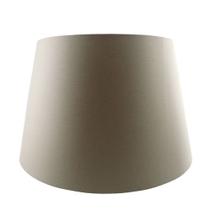 Cupula linen bege (l)39cm (c) 45cm (a)60cm - al003b - Bella Iluminação