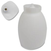 Cúpula Lustre Lumi para Ventilador Teto Loren Sid