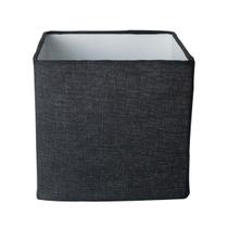 Cúpula para Abajur 20x20x20cm Tecido Algodão soquete nacional Ref 42 - Tangerina