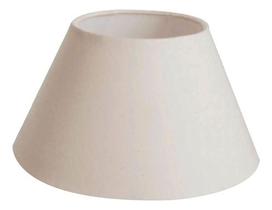 Cupula para Abajur Grande 30x23x50cm de tecido algodão soquete Nacional Ref 26 Cor Bege, branco ou Preto