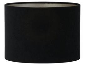 Cúpula Para Abajur Luminária De Chão Tecido 40X40X28 Preto