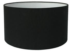 Cúpula para Abajur Luminária preta 40x40x25 cm tecido - S. A decoração