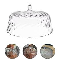Cúpula Para Bolo Acrilico Transparente Proteção para Bolos Tortas Doces Pratos