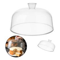 Cúpula Para Bolo Cake Acrílica Boleira Tampa Redonda 28,5cm FRG0436 Frigopro