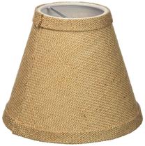 Cúpula para lustre Urbanest 15 cm em estopa com presilha, rígida