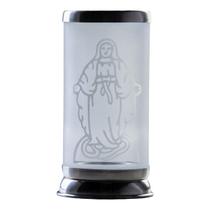 Cúpula Porta vela Nossa Senhora das Graças vidro jateado