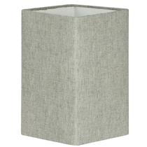 Cúpula Quadrada de Abajur Tecido Cinza Escuro 12x20cm Cúpula Quadrada de Abajur Tecido Cinza Escuro 12x20cm