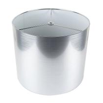 Cúpula Urbanest Clássica Cilíndrica Metálica 30x30x25 cm Prata Cúpula Urbanest Clássica Cilíndrica Metálica 30x30x25 cm Prata