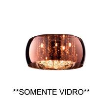 Cupula Vidro Cobre Soho PD006CO 60CM Bella Somente A Cupula Cupula Vidro Cobre Soho PD006CO 60CM Bella Somente A Cupula