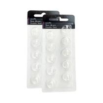 Cúpulas De Aparelho Auditivo Universal Oticon MiniFit Double Vent Bass Dome 6mm 8mm 10mm, 2 Pacotes Cúpulas De Aparelho Auditivo Universal Oticon MiniFit Double Vent Bass Dome 6mm 8mm 10mm, 2 Pacotes