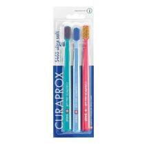 Curaprox Escova Dental Ultra Soft CS 5460 Cores Sortidas C/ 3 Unidades