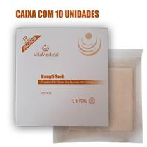 CURAT.ALGINATO CALCIO 10X10CM C/10-VITAMEDICAL G5305 LT 20211022 (10) 11/2024 (Fornecedor: 2300, Lote: