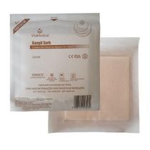 Curat.alginato calcio 10x10cm c/5-vitamedical g5305