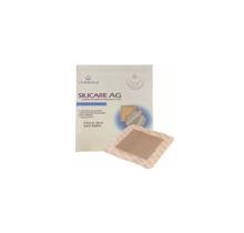 Curat. espuma c/prata e silicone - silicare ag 15x15 cx c/5 - Vitamedical