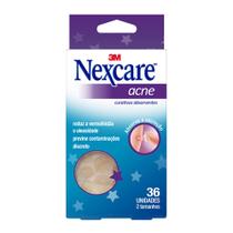 Curativo Absorvente para Acne Nexcare com 36 Unidades Curativo Absorvente para Acne Nexcare com 36 Unidades