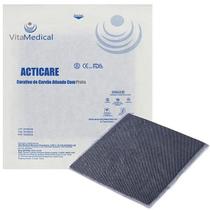 Curativo Acticare Ag Carvão Ativado com Prata 10cm x 20cm 1 Unidade Ac5053 Vitamedical