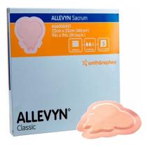 Curativo Adesivo Allevyn 22cm x 22cm Sacrum 1 Unidade Smith e Nephew