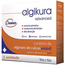 Curativo Alginato Cálcio Algikura Cremer 10x10cm - unidade Curativo Alginato Cálcio Algikura Cremer 10x10cm - unidade
