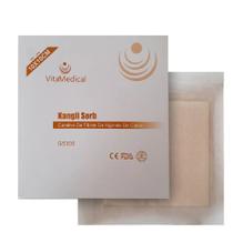 Curativo alginato de calcio 10 x 10 ( cx. c/10 unid. ) - vitamedical