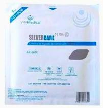 Curativo alginato de calcio c/prata 10 x 10 ( unid. ) - vitamedical