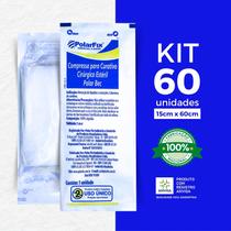 Curativo Algodonado Compressa Estéril 15x60cm 60 Unid