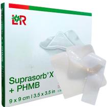 Curativo Antimicrobiano Suprasorb X + Phmb Hidrofibra 9x9cm L&R (01 Unidade) Curativo Antimicrobiano Suprasorb X + Phmb Hidrofibra 9x9cm L&R (01 Unidade)