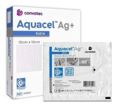 Curativo Aquacel Ag Extra 10x10cm Caixa Com 10