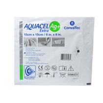 Curativo aquacel ag+ extra 15 x 15 br10378 cm und - convatec