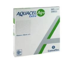 Curativo Aquacel Ag+ Extra 15cm x 15cm Cx C/5 - Convatec