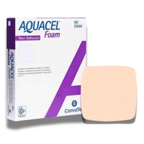 Curativo Aquacel Ag Foam Não Adesivo 15cm x 15cm 1704021/420645/br10352 1 Un Convatec