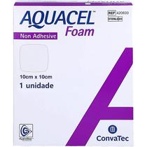 Curativo Aquacel Foam Convatec 420633 10x10cm - unidade