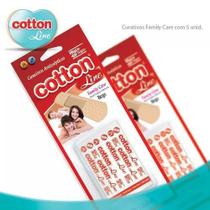 Curativo/band Aid Cotton Line 5 Unidades Bege Curativo/band Aid Cotton Line 5 Unidades Bege