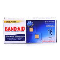 Curativo Band-Aid Pequenos Ferimentos Com 16 Unida