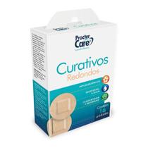 Curativo Bege Redondo - 16 Unidades - Procter Care