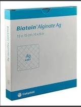 Curativo biatain alginato ag 15x15cm cx com 10 und coloplast Curativo biatain alginato ag 15x15cm cx com 10 und coloplast