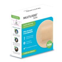 Curativo Blood Stop Hipoalergênico Caixa Com 500 Unidades Multilaser Saúde