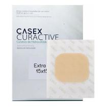 Curativo Casex Hidrocoloide Extra Fino 15cm x 15cm Casex 1 Unidade