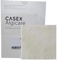 Curativo com Alginato de Cálcio Algicare 10X10 Casex Curativo com Alginato de Cálcio Algicare 10X10 Casex