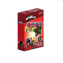 Curativo Com Estampa Miraculous Ladybug e Catnoir Respiravel Livre de Latex 30 Unidades