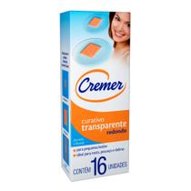 Curativo Cremer Transparente Redondo com 16 Unidades Curativo Cremer Transparente Redondo com 16 Unidades