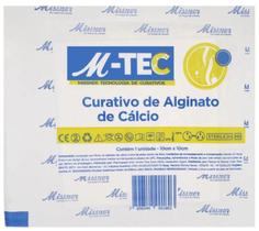 Curativo De Alginato De Cálcio 10cm X 10cm M-Tec - Missner