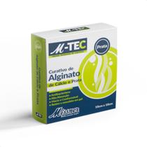 Curativo de Alginato de Cálcio e Prata M-TEC 10cmX10cm 1 Und
