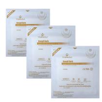 Curativo de Alginato de Cálcio e Sódio 10x10cm Kangli Sorb VitaMedical Kit com 3 Unidades