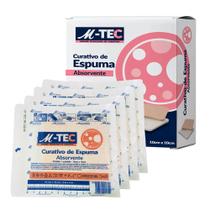Curativo de Espuma Absorvente 10cm x 10cm (MISSNER) - 04 Unidades Curativo de Espuma Absorvente 10cm x 10cm (MISSNER) - 04 Unidades