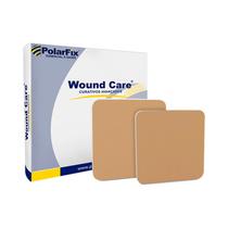 Curativo de Espuma Absorvente Estéril com Silicone Wound Care P sem Bordas 10x10cm Polar Fix