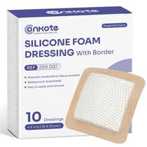 Curativo de Espuma de Silicone Conkote 10x10 cm Pacote com 10